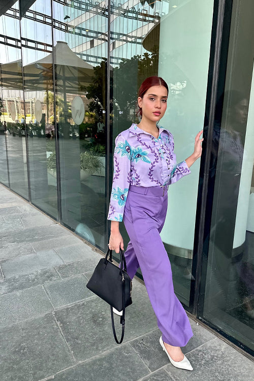 Shades Of Purple 2 Coord Set